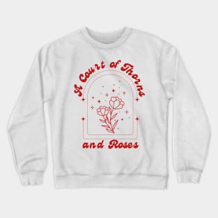 A Court of Thorns and Roses Red Crewneck Sweatshirt